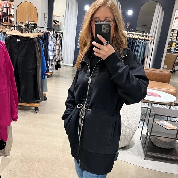 VARLEY Ridgefield Longline Jacket in Black M - Picture 1 of 10